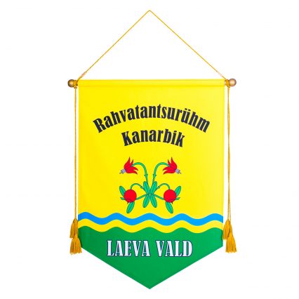 Logoga kandevimpel