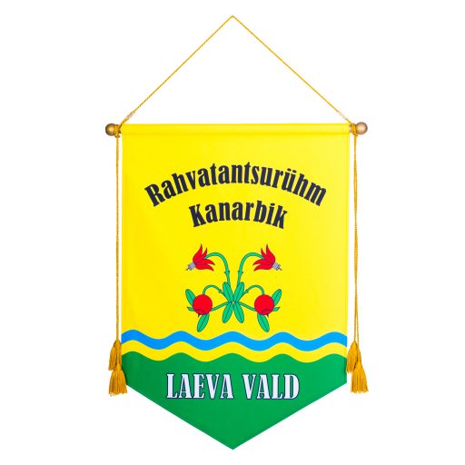 Logoga kandevimpel