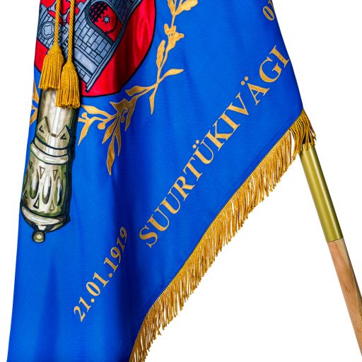 Erikujundusega pidulik lipp